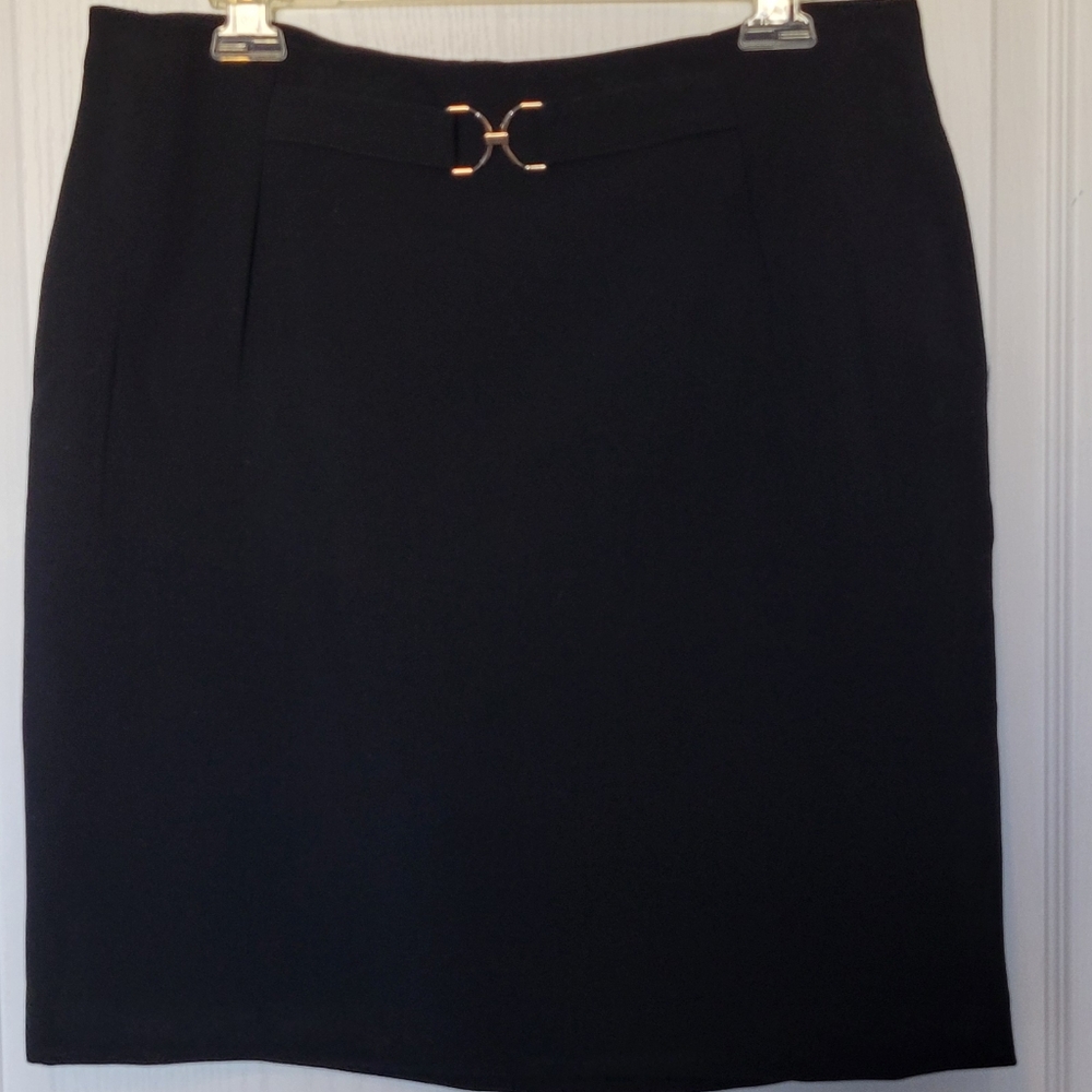 H&M Black Pencil Skirt Size: 12